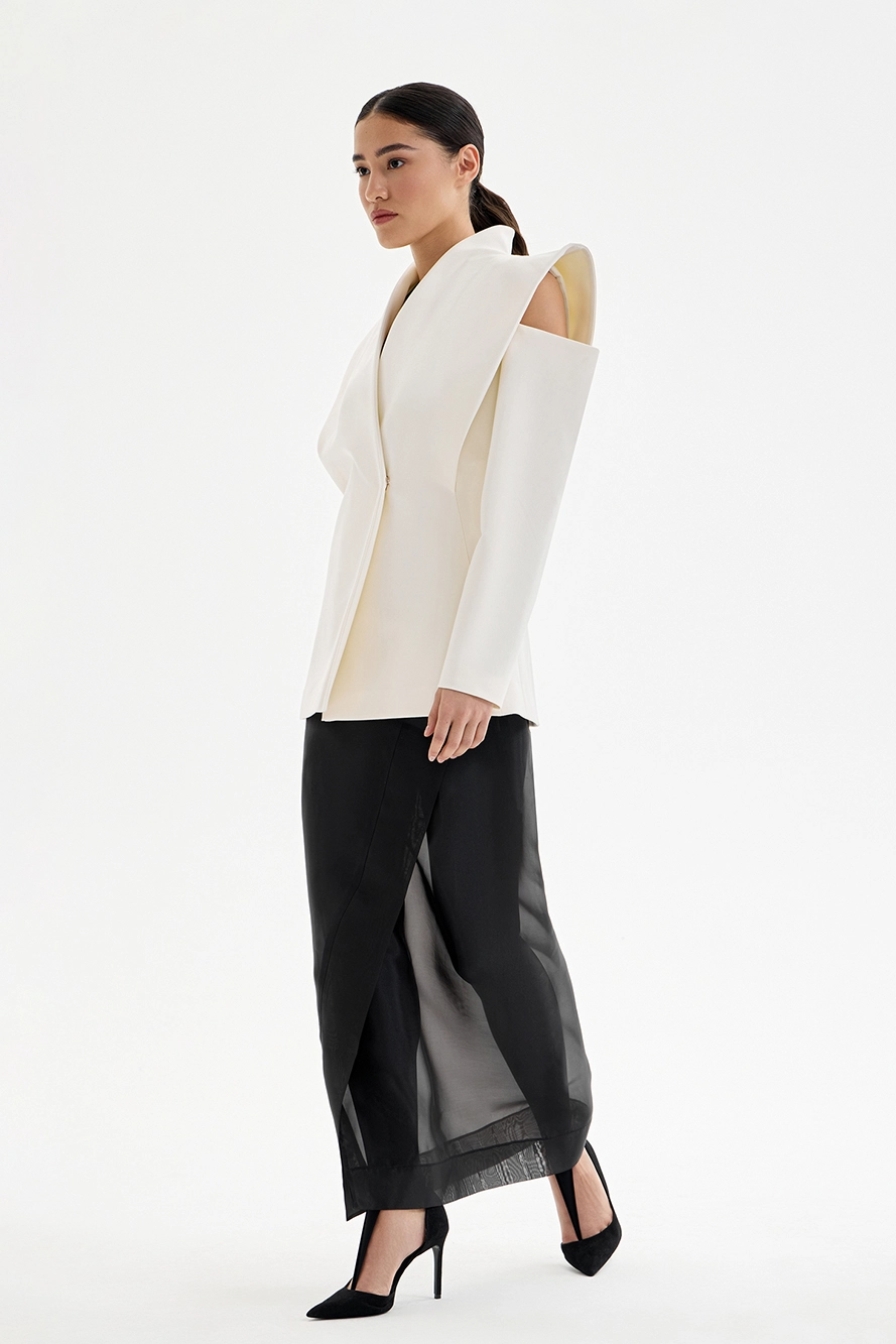 Blazer femme | Épaules structurées, coupe ajustée