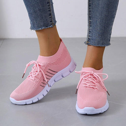 Femmes Baskets Orthopédiques Flyknit Respirantes