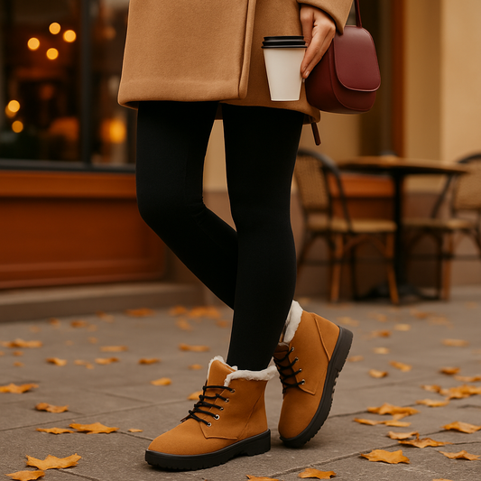 Yanah - Bottines Dames - Chaleureuses - Confortables