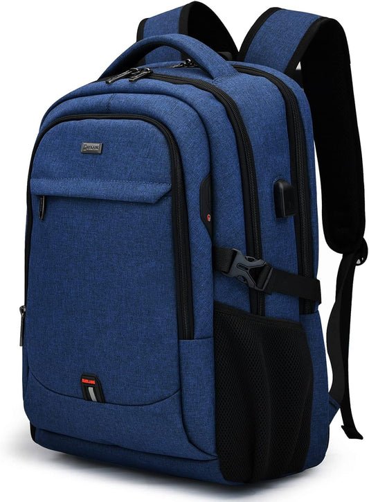 Sac à dos pour ordinateur portable | Résistant à l'eau, port USB | Sac de voyage, compartiments d'organisation