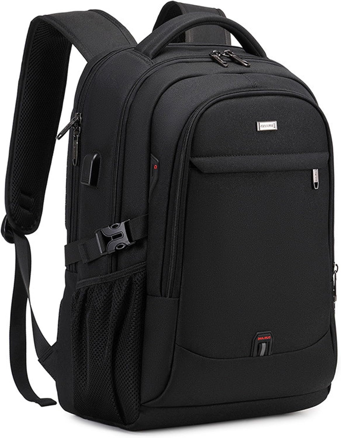 Sac à dos pour ordinateur portable | Imperméable, port USB | Compartiment rembourré pour ordinateur portable 15,6