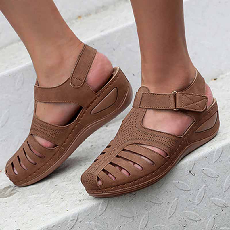 Sandales de Marche pour Maintien optimal du Pied - Travail Casual-CHAUSSURES ORTHOPÉDIQUES-PARIS FEMME
