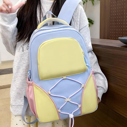 Ensemble de sac à dos scolaire | Grande capacité, pour étudiants | Sac à dos, ceinture à stylos, sacs