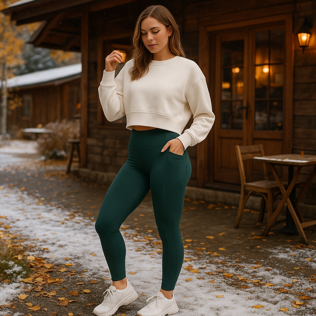 Leggings thermiques sculptants pour femmes – isolés et élastiques