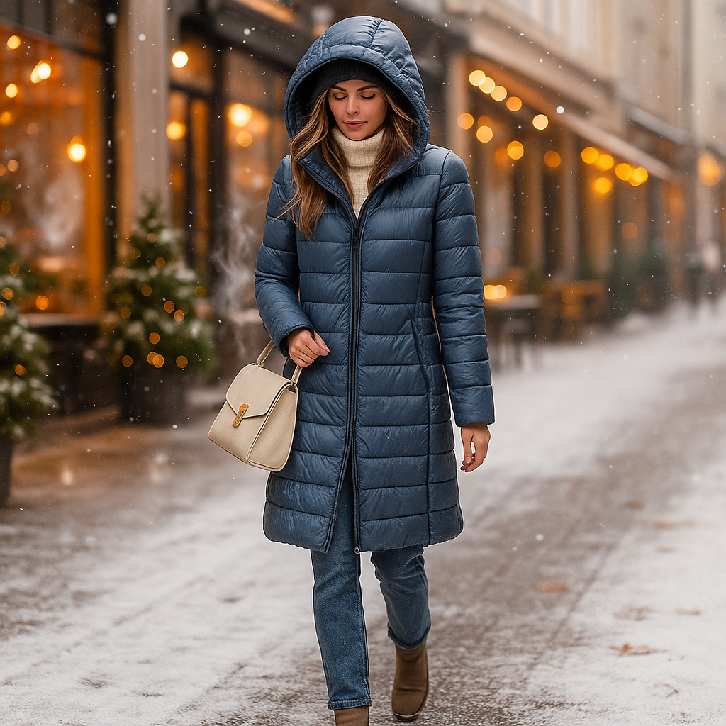 Parisfemme - Doudoune ultralégère femme - Veste à capuche