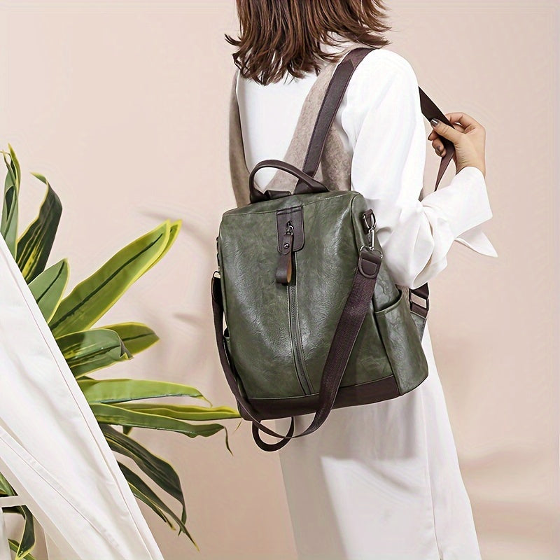 Sac à dos femme | Protection antivol, végan | Urbain