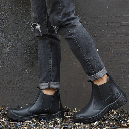 Bottes de Caoutchouc | Orthopédiques de Travail | Noir