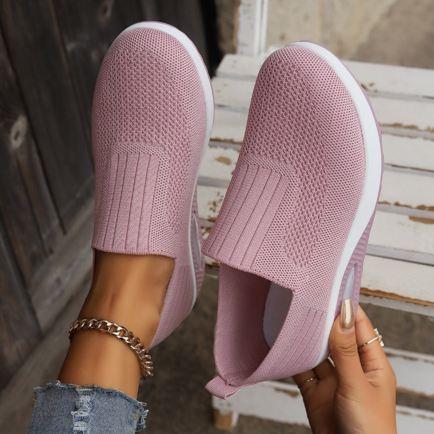 Chaussures Compensées Orthopédiques | Respirantes, Enfiler Facile