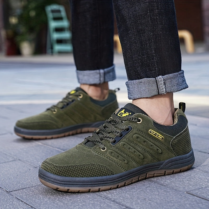 Chaussures de randonnée homme - solides - lacées