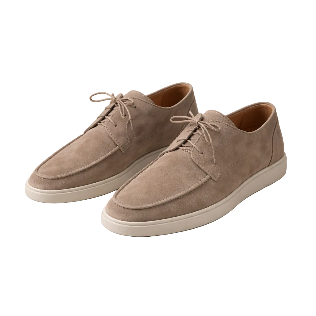 Mocassins Hommes Cuir Lacets Fit Regular