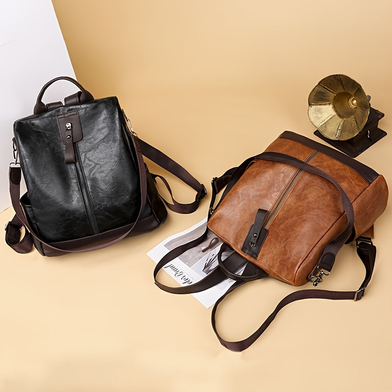 Sac à dos femme | Protection antivol, végan | Urbain