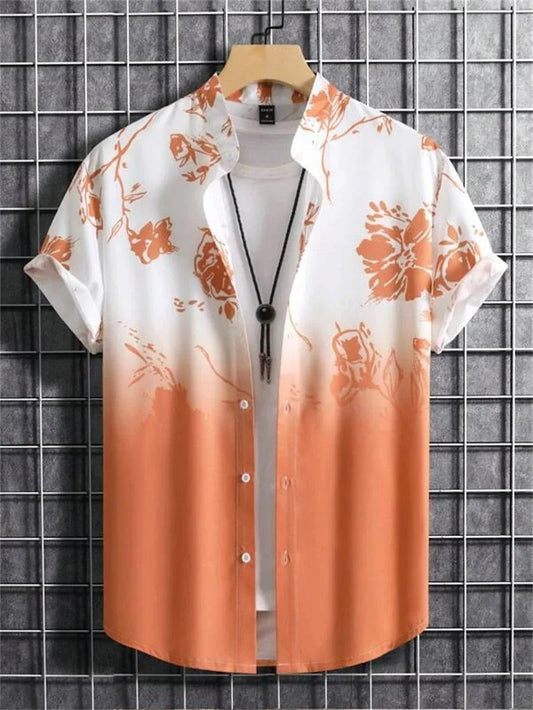 Chemise hawaïenne homme | Manches courtes, Imprimé tropical