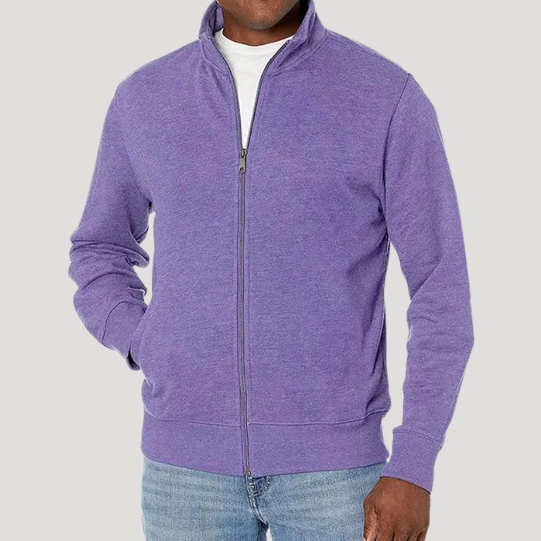 Veste Homme Printemps | Coupe Ajustée Zippée | Casual Légère