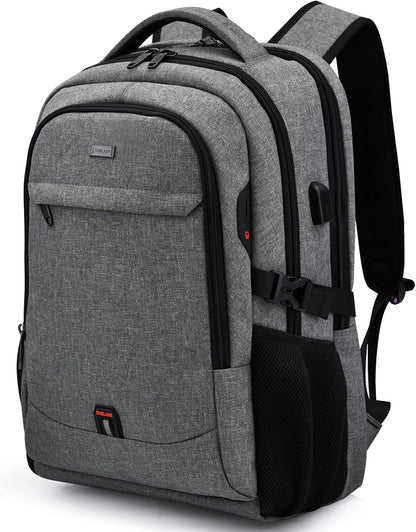Sac à dos pour ordinateur portable | Résistant à l'eau, port USB | Sac de voyage, compartiments d'organisation