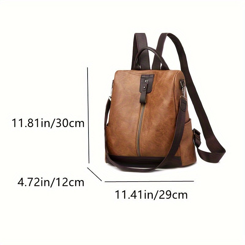 Sac à dos femme | Protection antivol, végan | Urbain