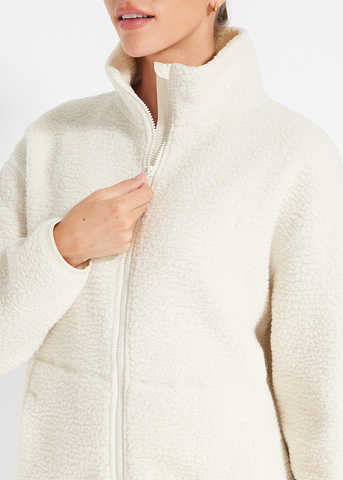 Veste Sherpa Déperlante | Polaire Douce, Coupe Décontractée