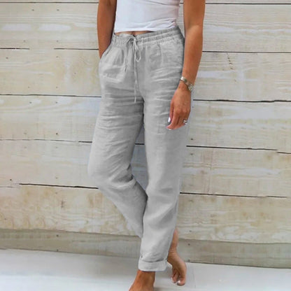 Pantalon en lin femme | Été, léger et confortable