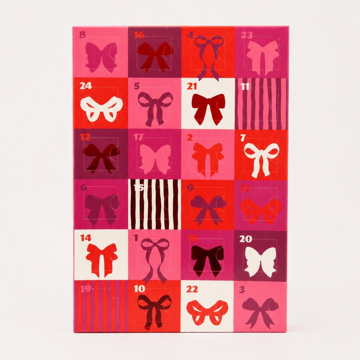 Calendrier de l'Avent Bijoux Femme 24 Pièces Doré Boucles Colliers