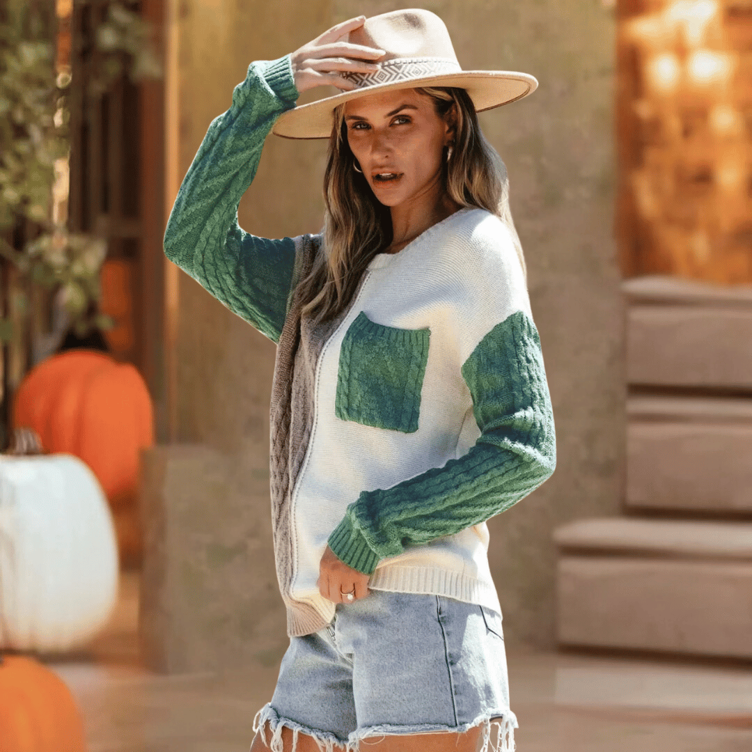 Pull Daisy-Pull Col Roulé pour Femme-PARIS FEMME