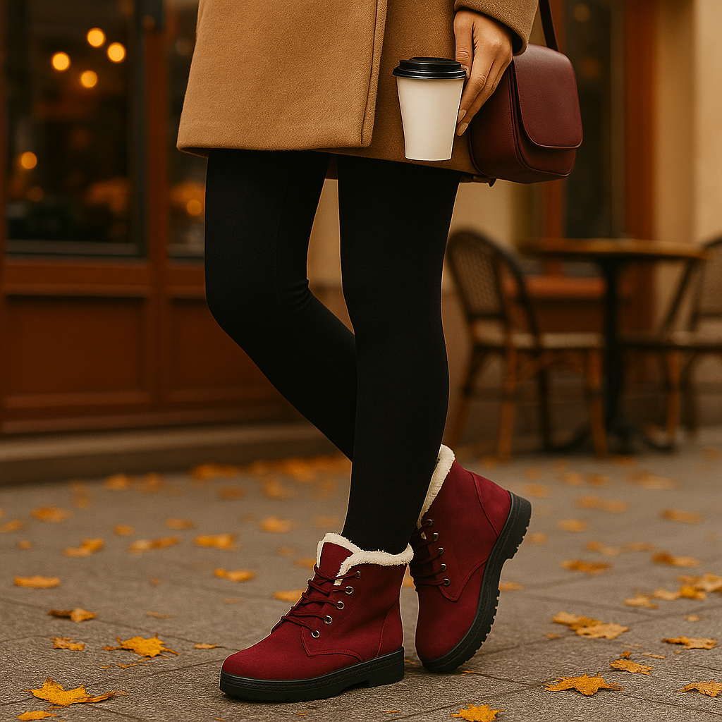 Yanah - Bottines Dames - Chaleureuses - Confortables