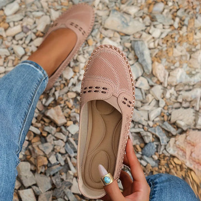 Mocassins Femme | Ajourés Confort, Enfiler Facilement