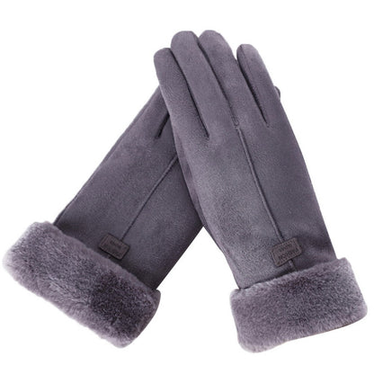 Gants hiver femme maille tactile | Imperméables isolés thermiques