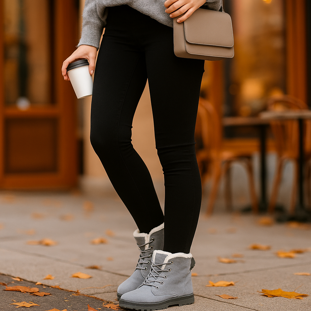 Yanah - Bottines Dames - Chaleureuses - Confortables