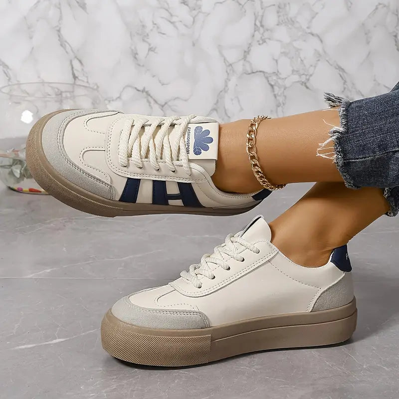 Baskets Designer Femmes - Élégance - Confort - Style-Chaussures-PARIS FEMME