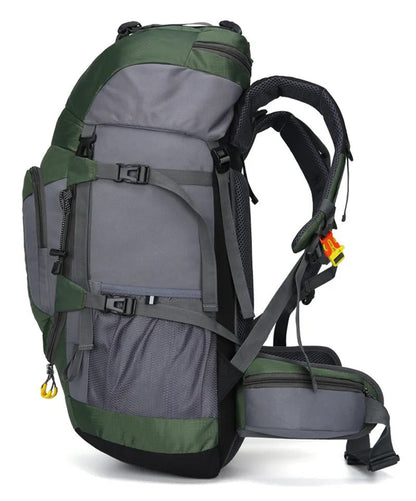 Sac à dos de voyage 60L | Étanche, spacieux | Pour la randonnée et les activités en plein air