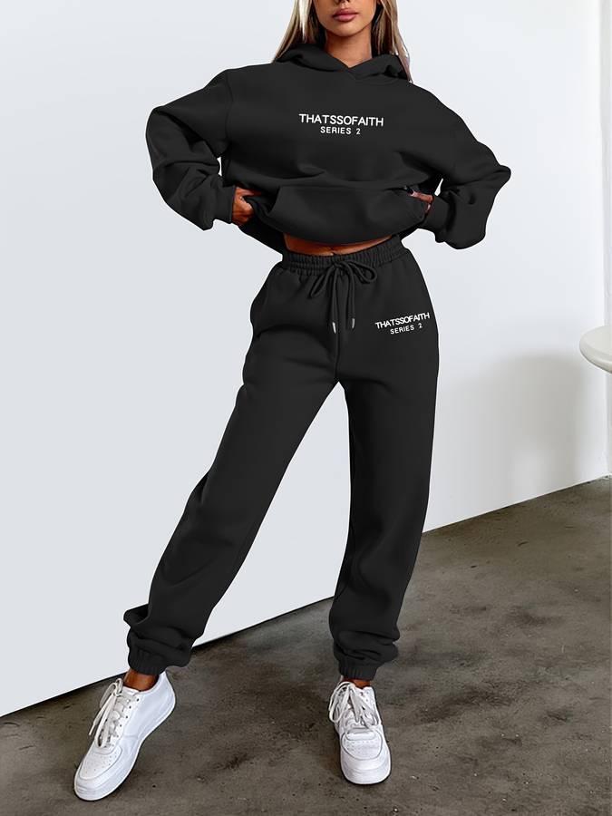 Lian - Sweatshirt & Jogging Set - Winter Comfort-Chemisier-PARIS FEMME