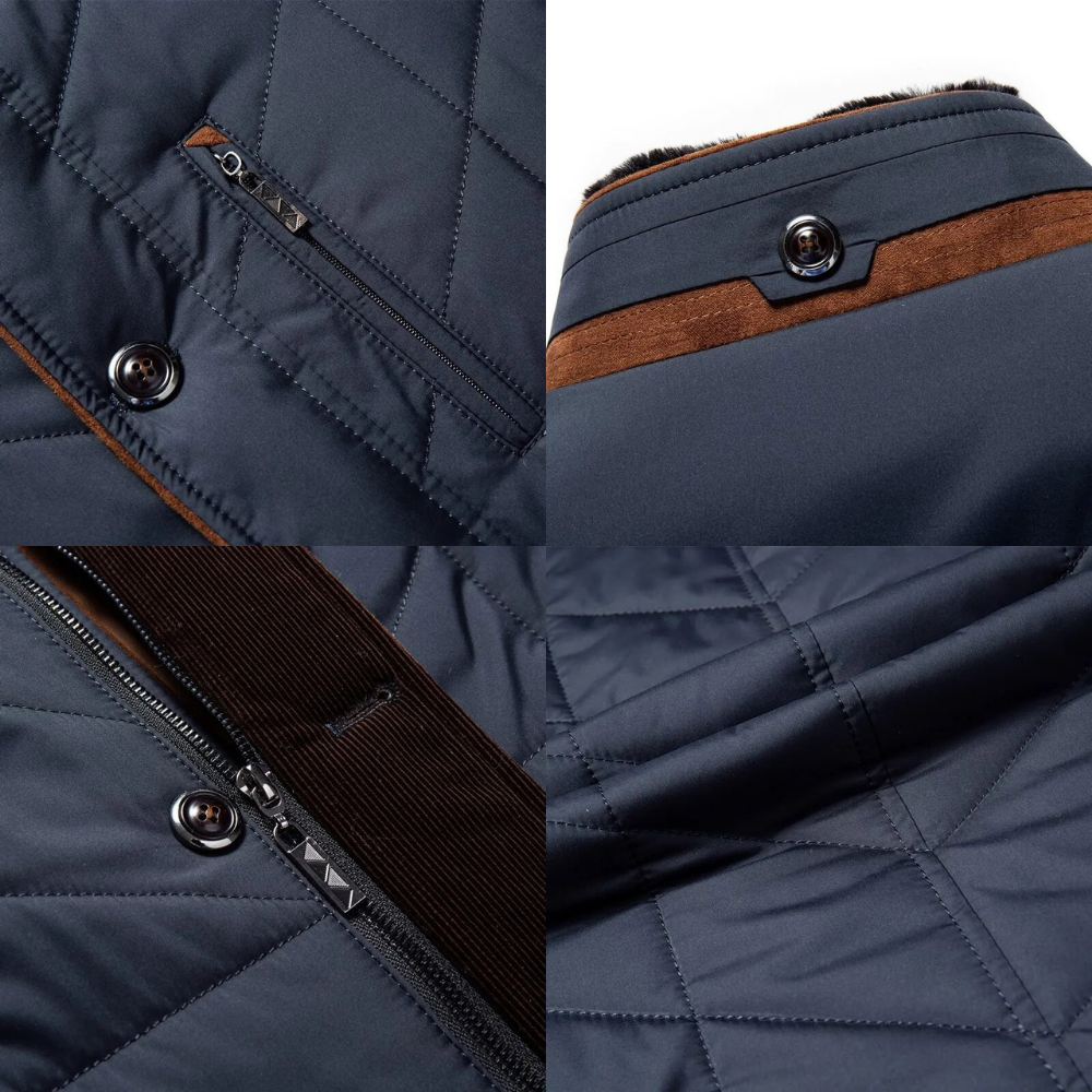 Adler - Veste d'Hiver Chaude - Résistante - Confortable pour Hommes