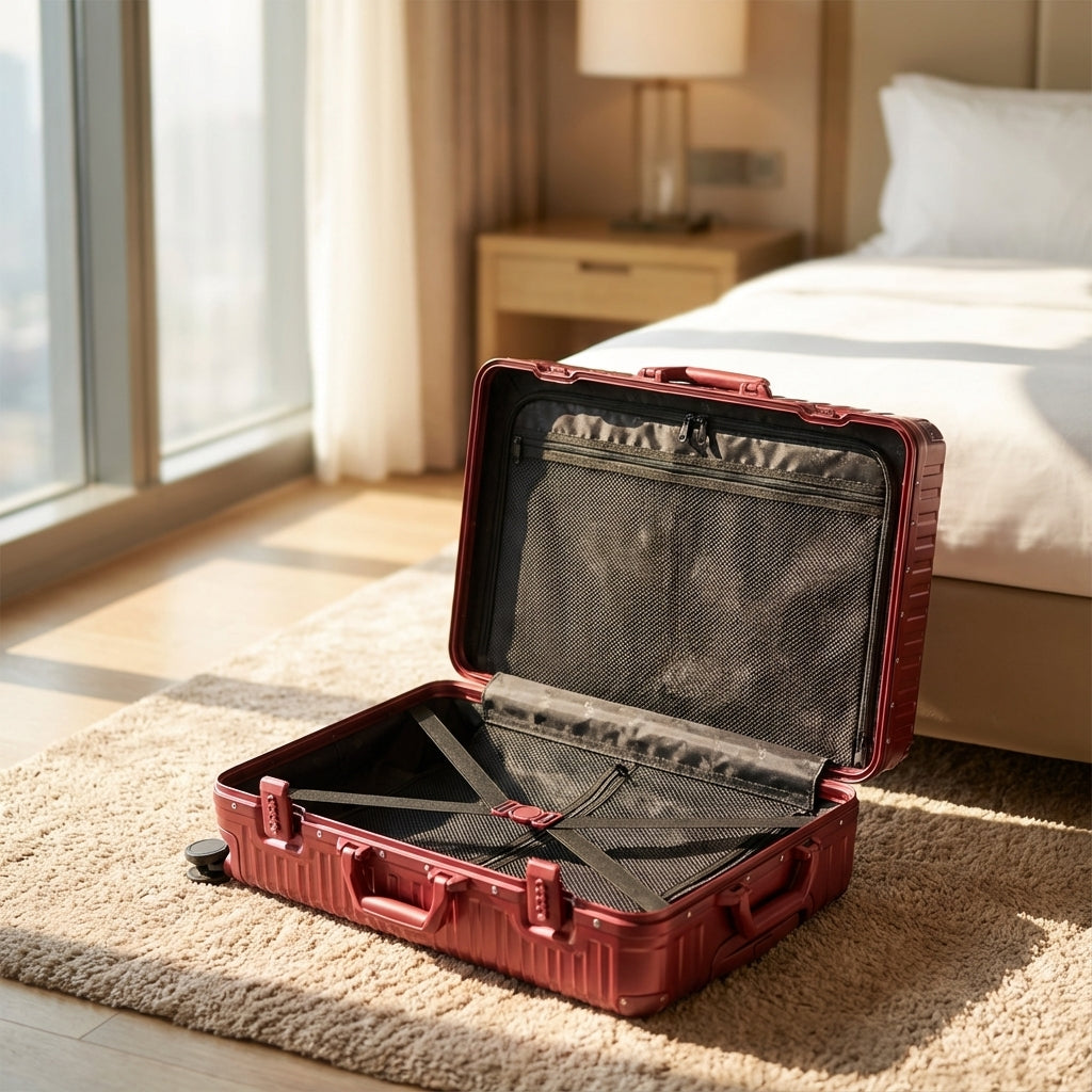 Valise de voyage avec cadre en aluminium – Travelion