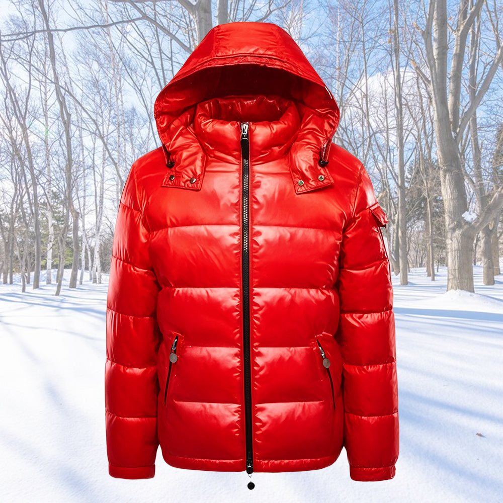 ÉléganceFroid Lang Pufferjakke - Chic Confort et Chaleur