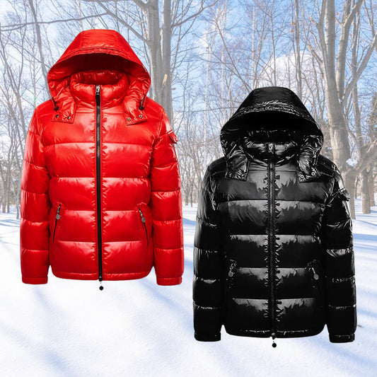 ÉléganceFroid Lang Pufferjakke - Chic Confort et Chaleur