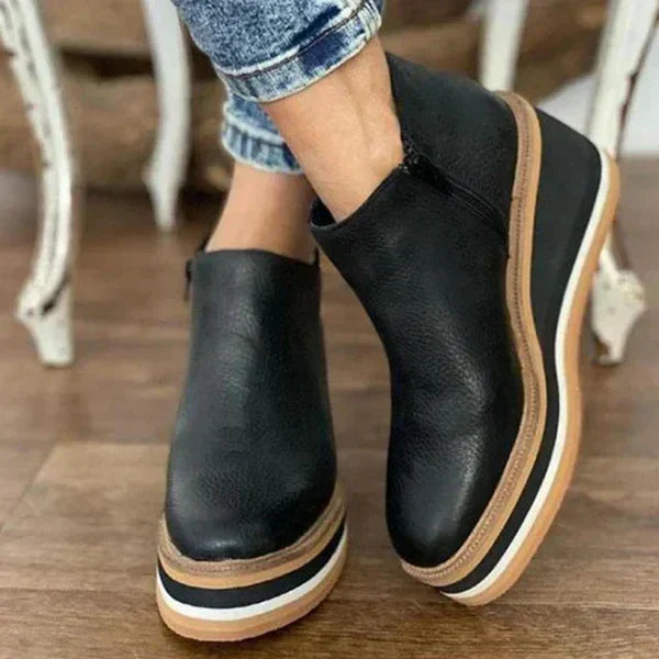 LAVINIA - Bottes en cuir luxe - Élégance féminine-Chaussures-PARIS FEMME