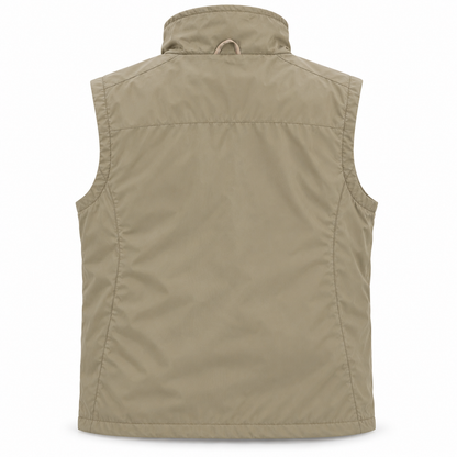 Gilet homme | Fermeture éclair, Col montant | Gilet de plein air