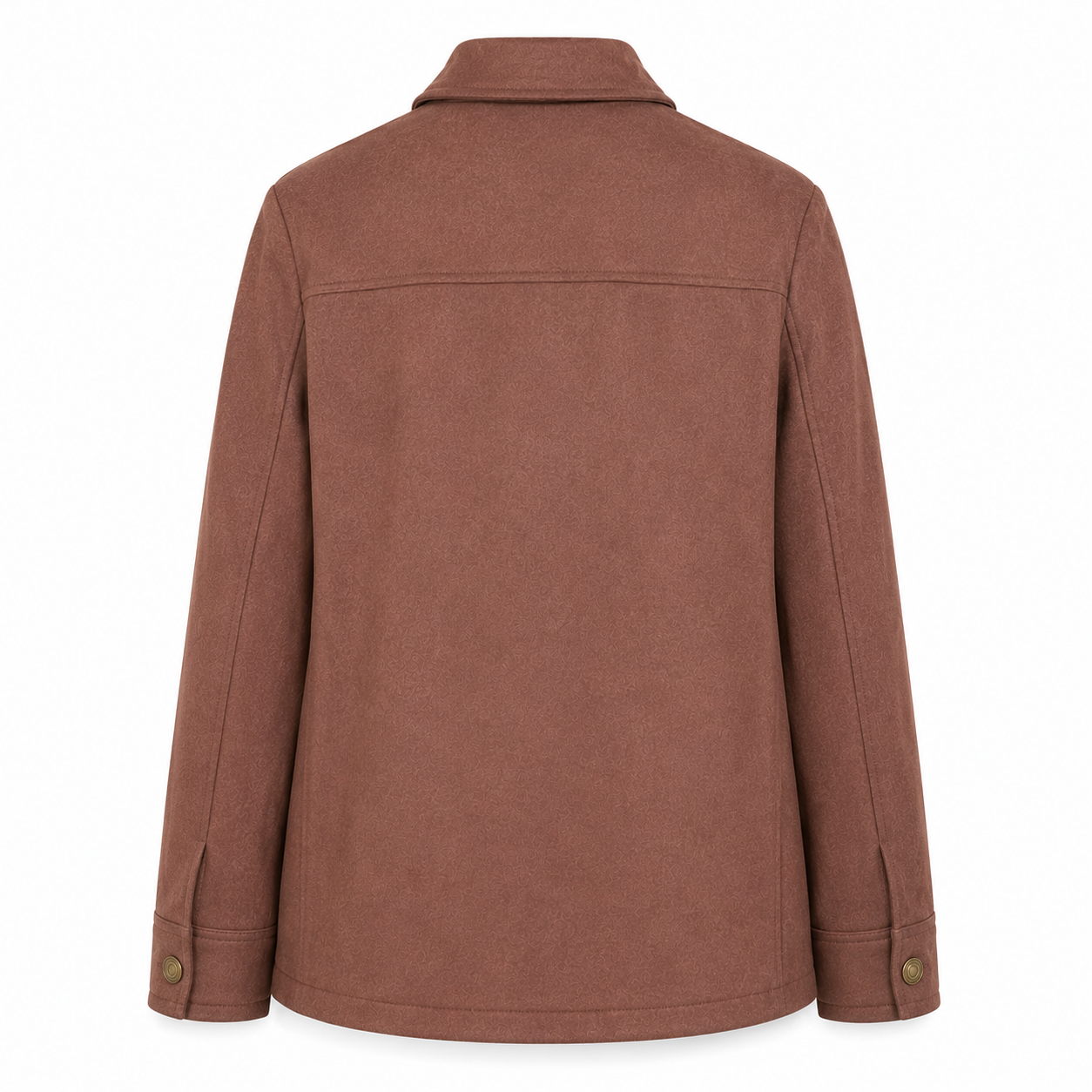 Soft Brown Women's Jacket with Pockets | Timeless Style