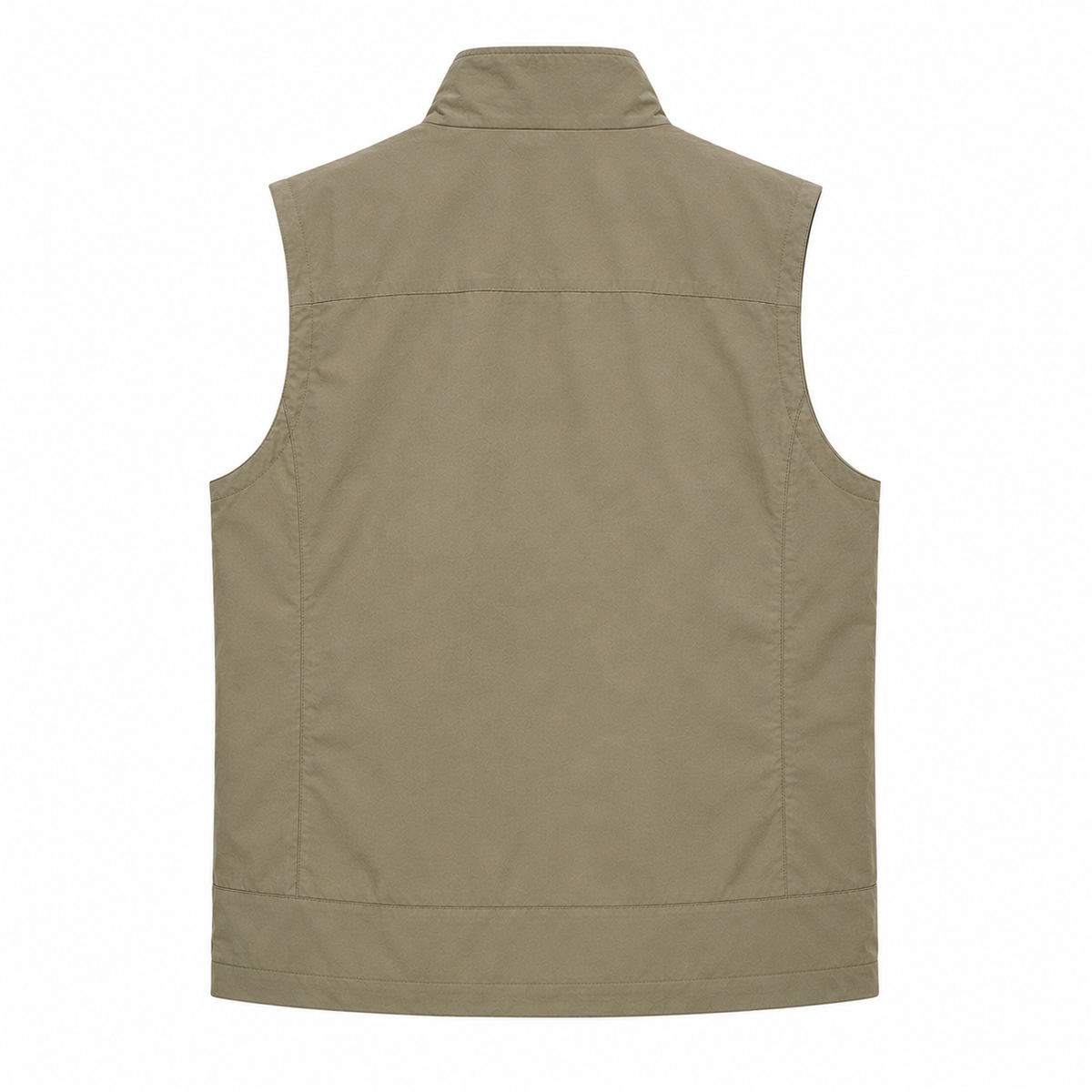 Gilet Homme Léger à Col Montant avec Fermeture Éclair et Poches Zippées | Bodywarmer Casual Extérieur
