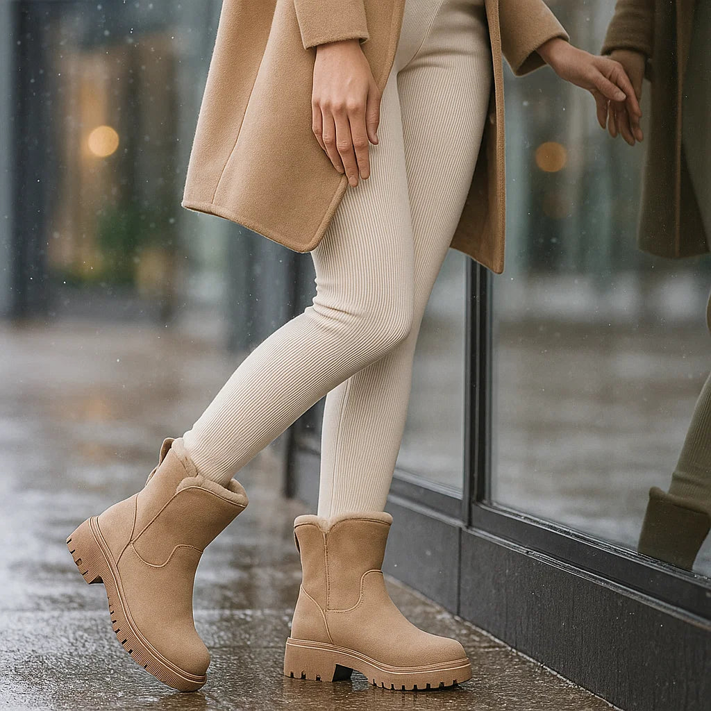 Bottes d’hiver imperméables – confort & adhérence