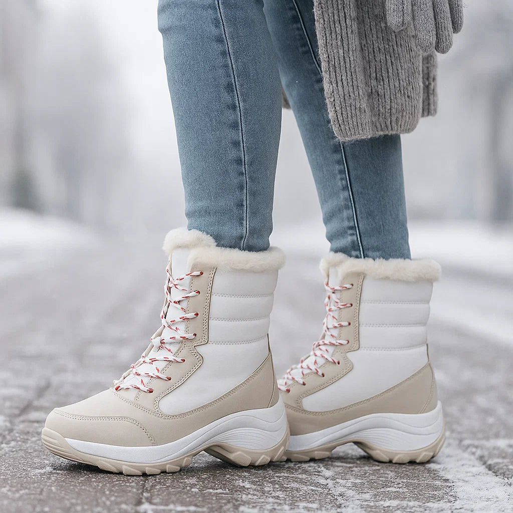 Plateau-Winterstiefel – Bequem und Lässig für die Kälte