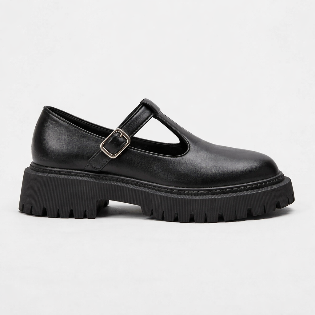 Chaussures Mary Jane | Noir | Design Orthopédique