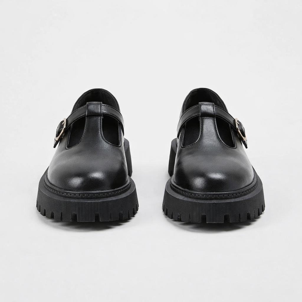 Chaussures Mary Jane | Noir | Design Orthopédique