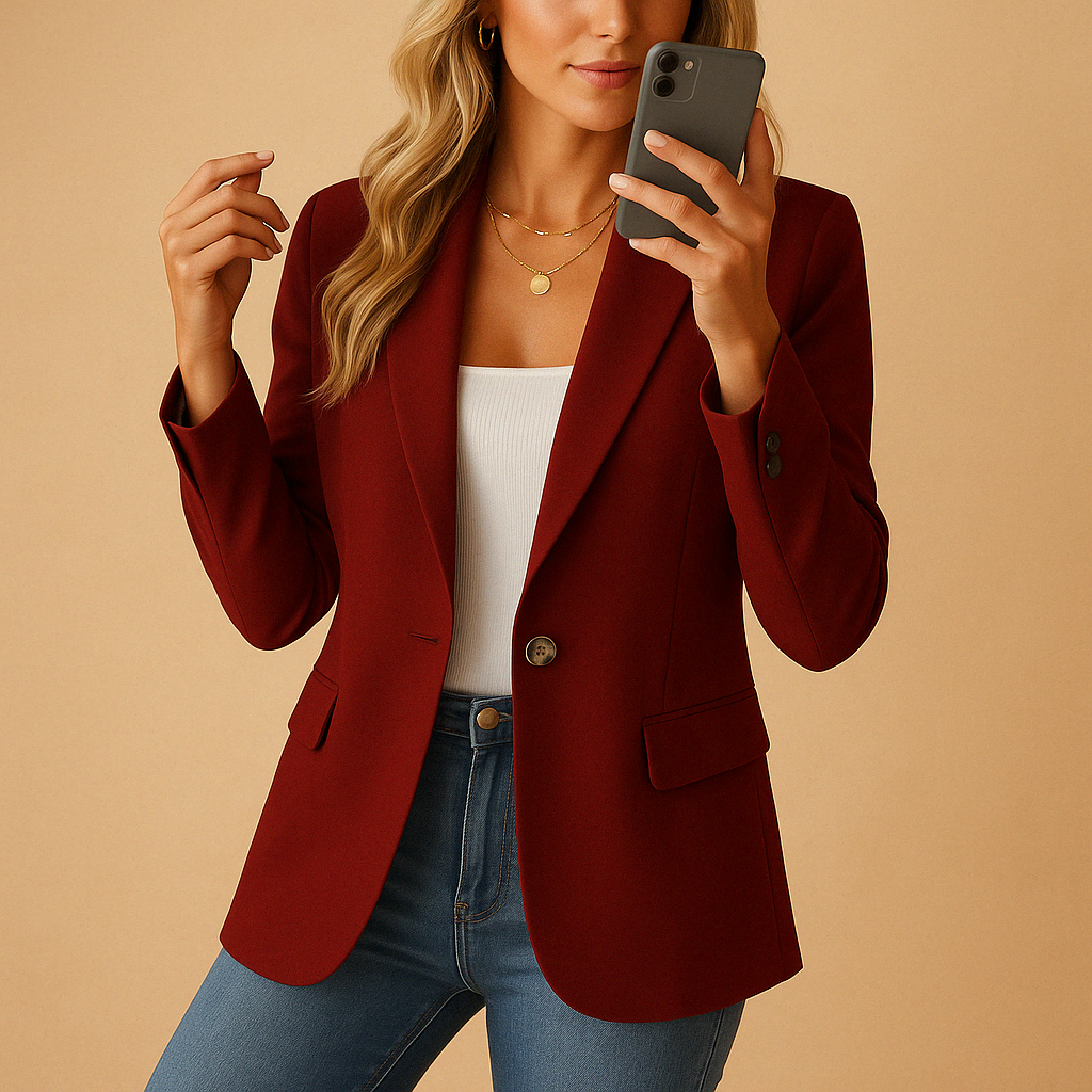 Blazer Femme | Coupe Ajustée & Liberté de Mouvement