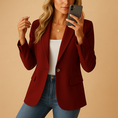 Blazer Femme | Coupe Ajustée & Liberté de Mouvement