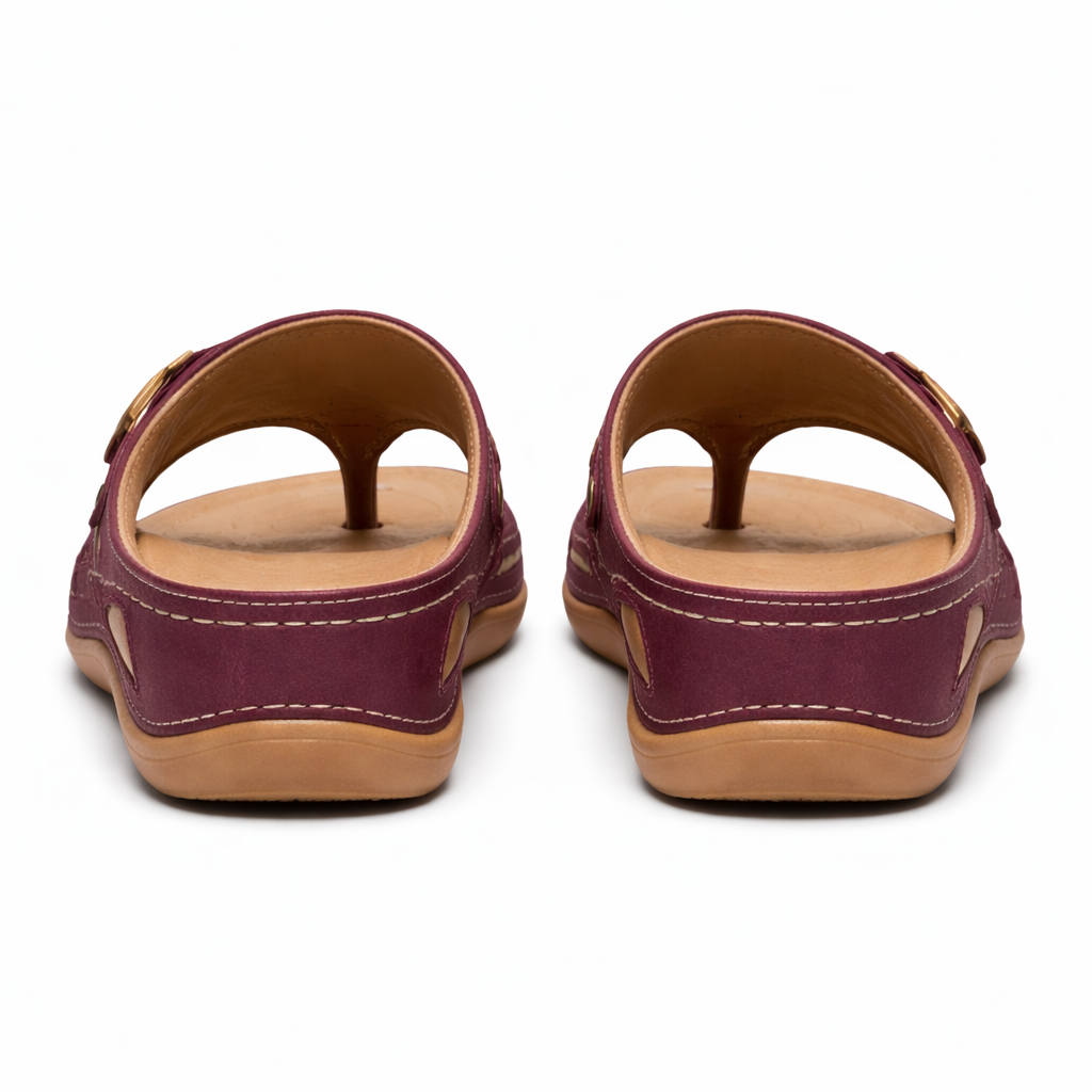 Sandales Orthopédiques Compensées Femme | Support Ergonomique, Design Élégant