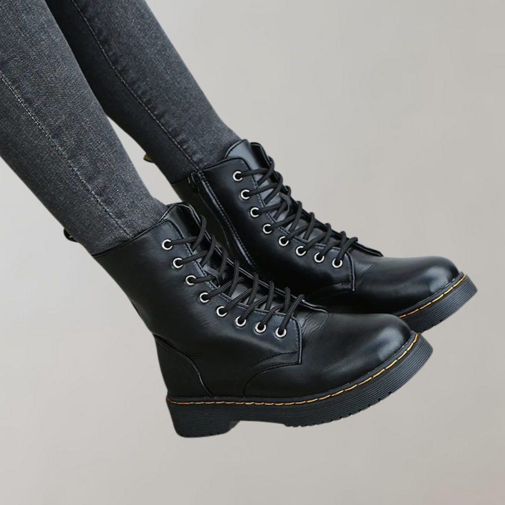 Bottes Martens Femme - Élégance et Confort - Style Unique-Chaussures-PARIS FEMME