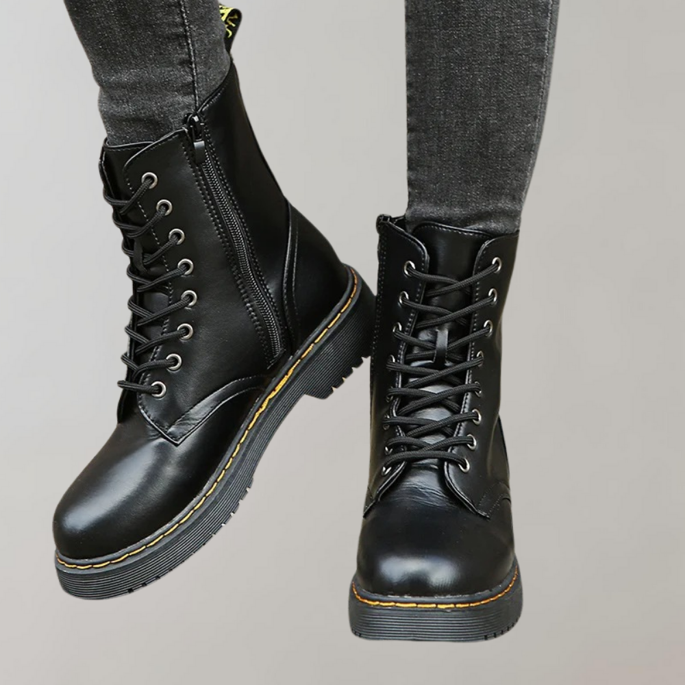 Bottes Martens Femme - Élégance et Confort - Style Unique-Chaussures-PARIS FEMME