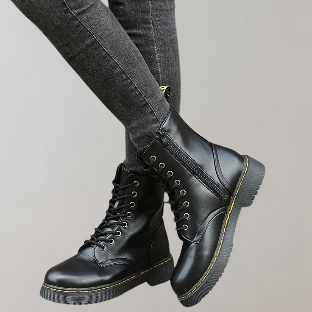 Bottes Martens Femme - Élégance et Confort - Style Unique-Chaussures-PARIS FEMME