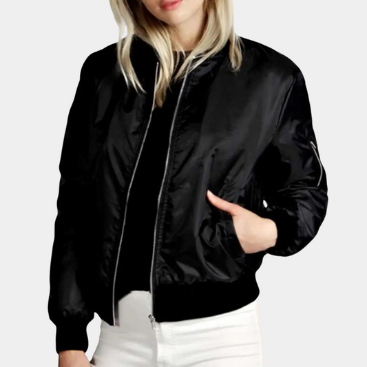 Veste d'automne pour femme | Confortable et élégante | Noir, Vert, Rouge