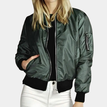 Veste d'automne pour femme | Confortable et élégante | Noir, Vert, Rouge